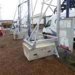 portique autoportant antichute