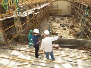 chantier de construction