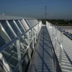passerelle de circulation toiture