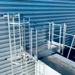 securite en hauteur echelle crinoline