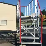 passerelle fixe pour station de lavage