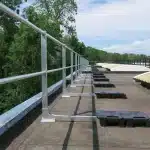 sécurité hauteur garde corps autoportant