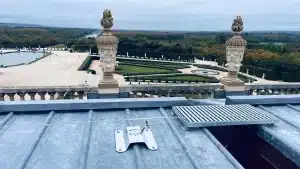 Installation ligne de vie château de Versailles
