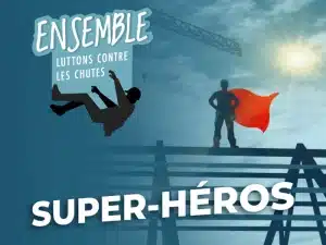 Sensibiliser les jeunes travailleurs aux risques de chute sur un chantier en hauteur