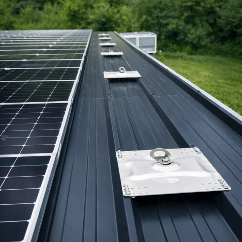 point d'ancrage bac acier