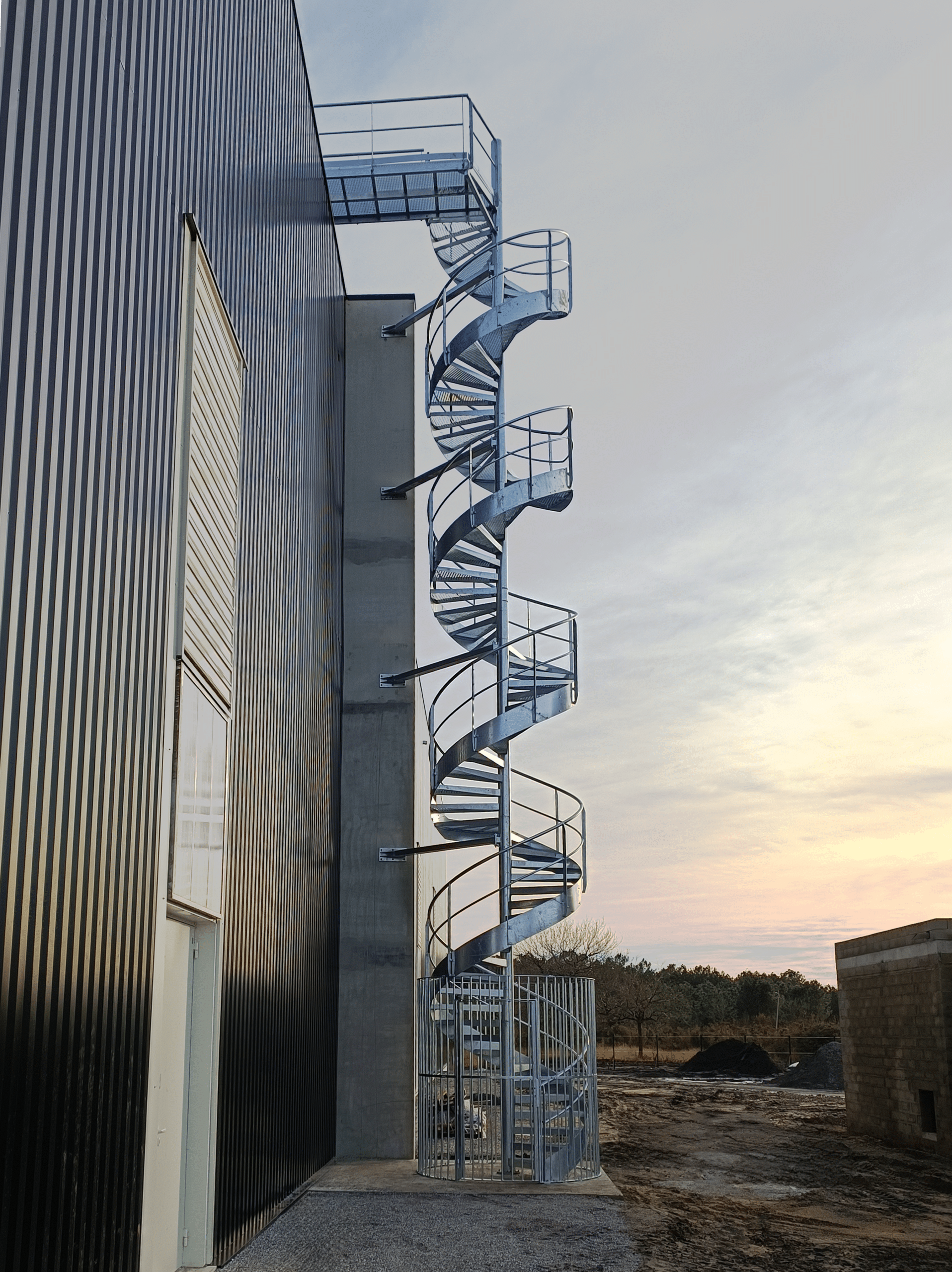 Escalier hélicoidal