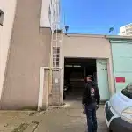 Échelle crinoline chantier FMI