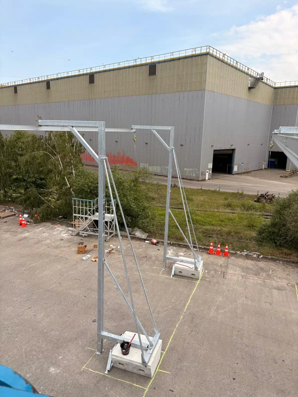 Portique antichute autoportant FMI PRO