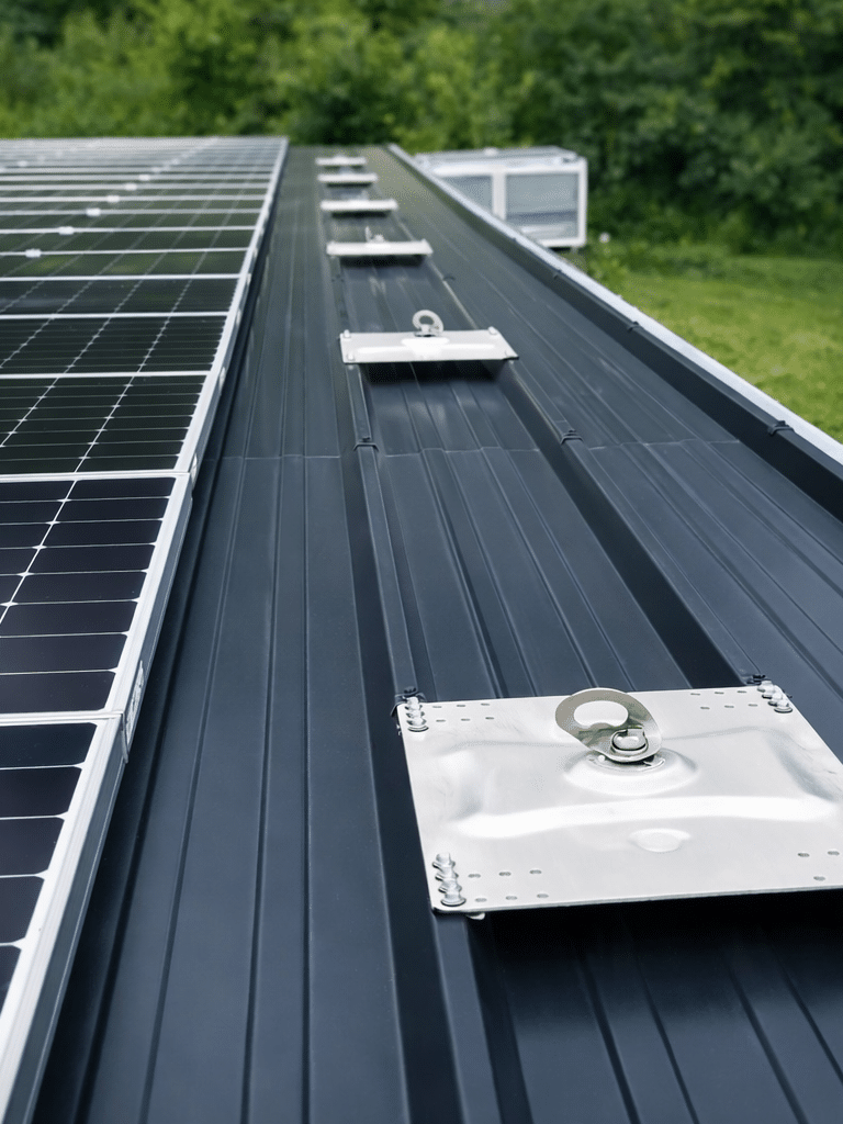 point d'ancrage bac acier