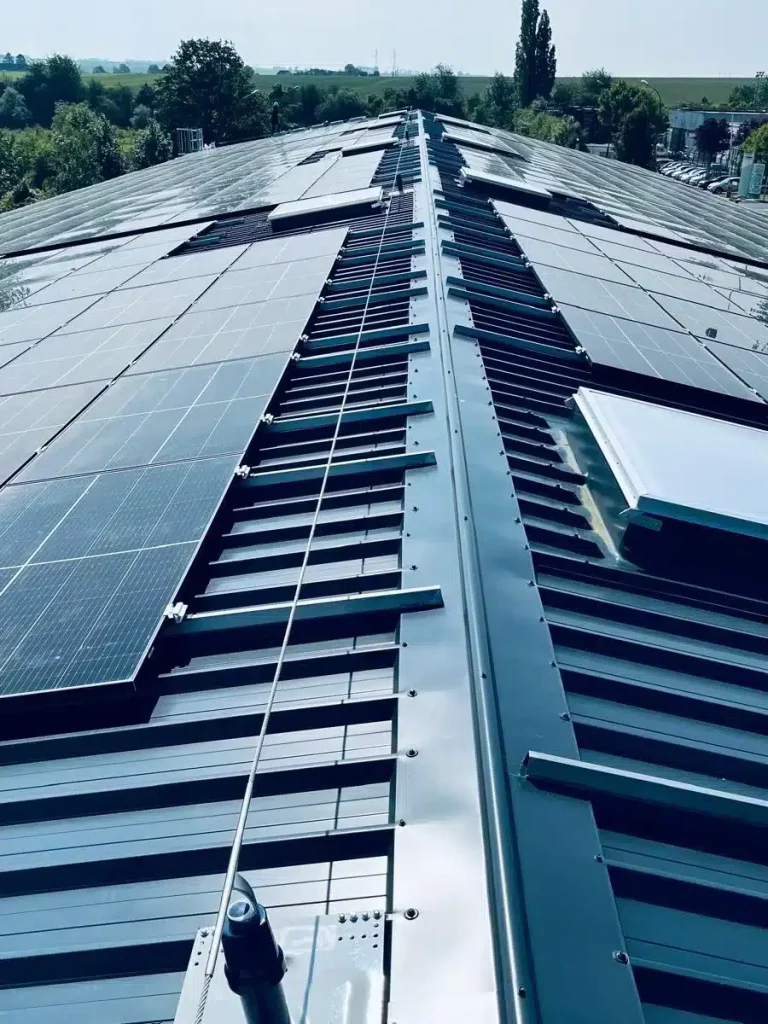 Ligne de vie toiture