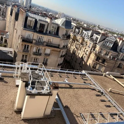 Chantier ESSET garde-corps et échelle
