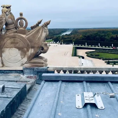 Installation ligne de vie Château de Versailles