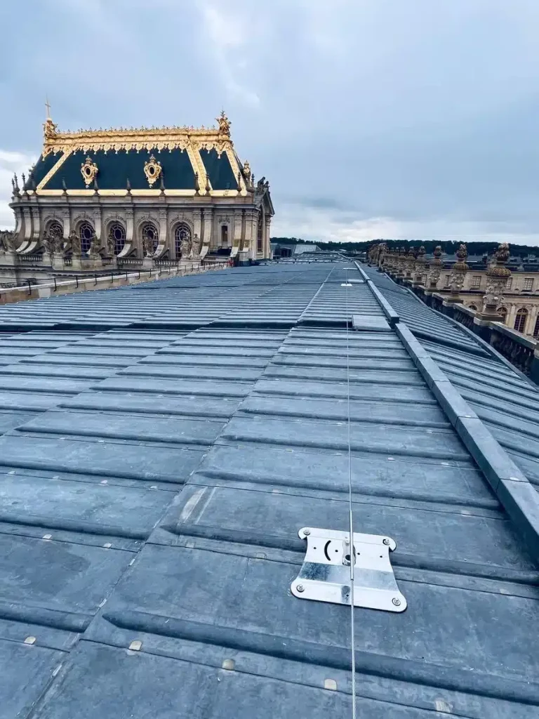 ligne de vie sur toiture
