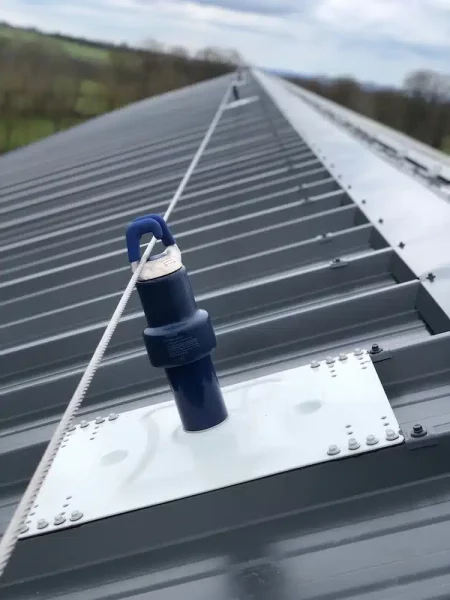 ligne de vie sur toiture