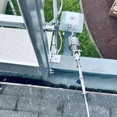 Ligne de vie chantier Vinci