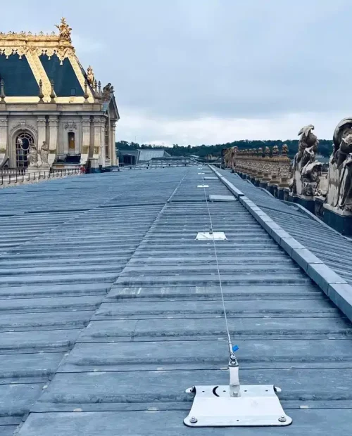 Pose ligne de vie château de Versailles