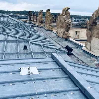 Pose ligne de vie Château de Versailles