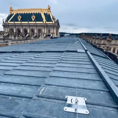 Pose ligne de vie et point ancrage Château de Versailles