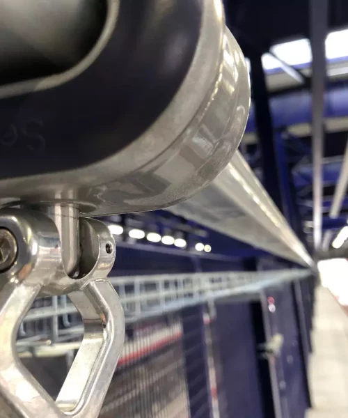 rail antichute sur charpente bois ou metallique